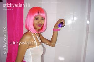 Preview image for V1C Cherry does her bathroom exercises everynight