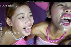 Preview image 3 for 3CB "Cherry and Bow get a sticky face"