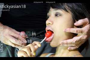 Preview image for V 24 PART 1 of 2 18 Minutes /New Close Up Angle of v 15. My Favourite: "So Sweet Dee shows how much she loves cock and lolli"